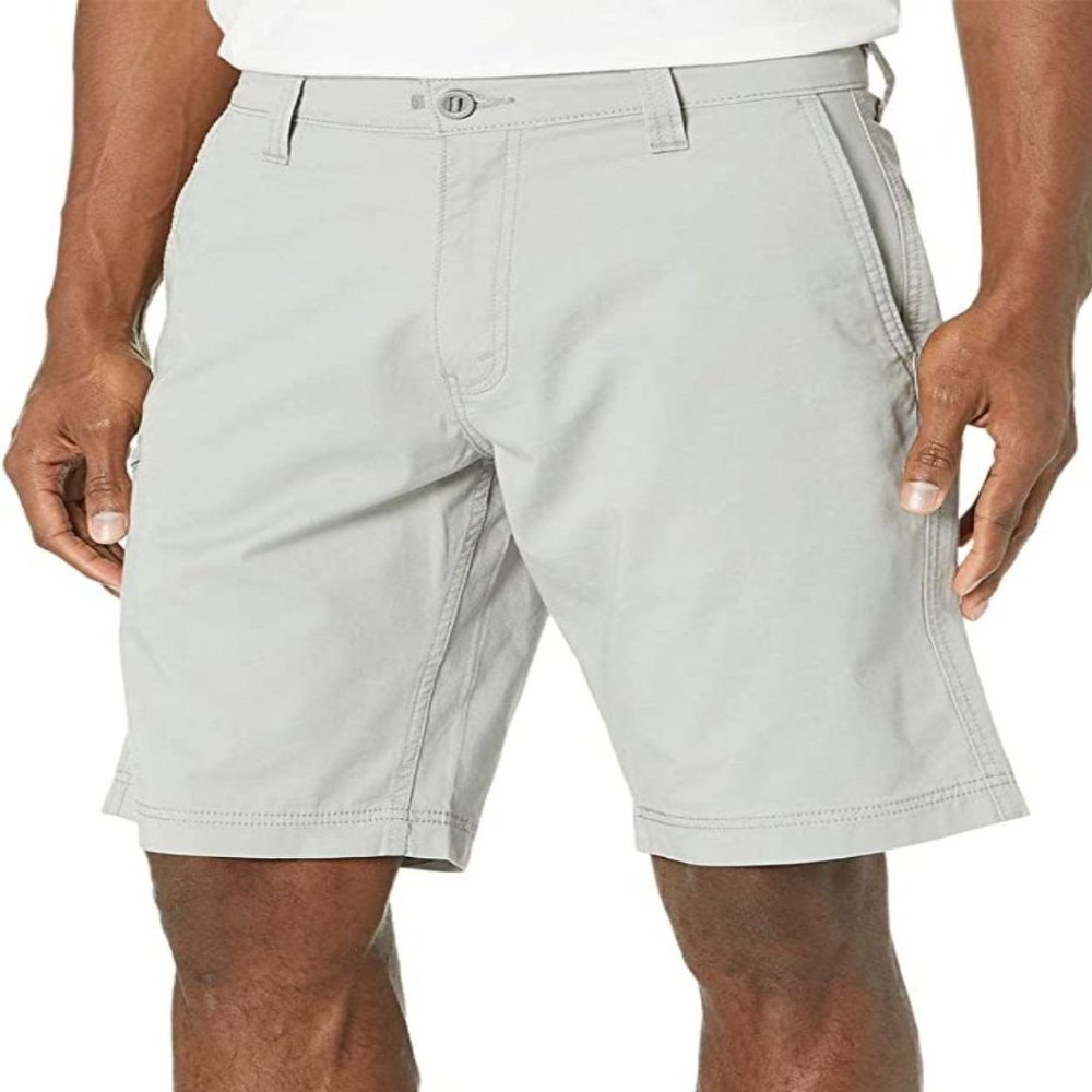 Signature by Levi Strauss & Co. Gold Label Mens Straight Fit Utility Shorts Gray